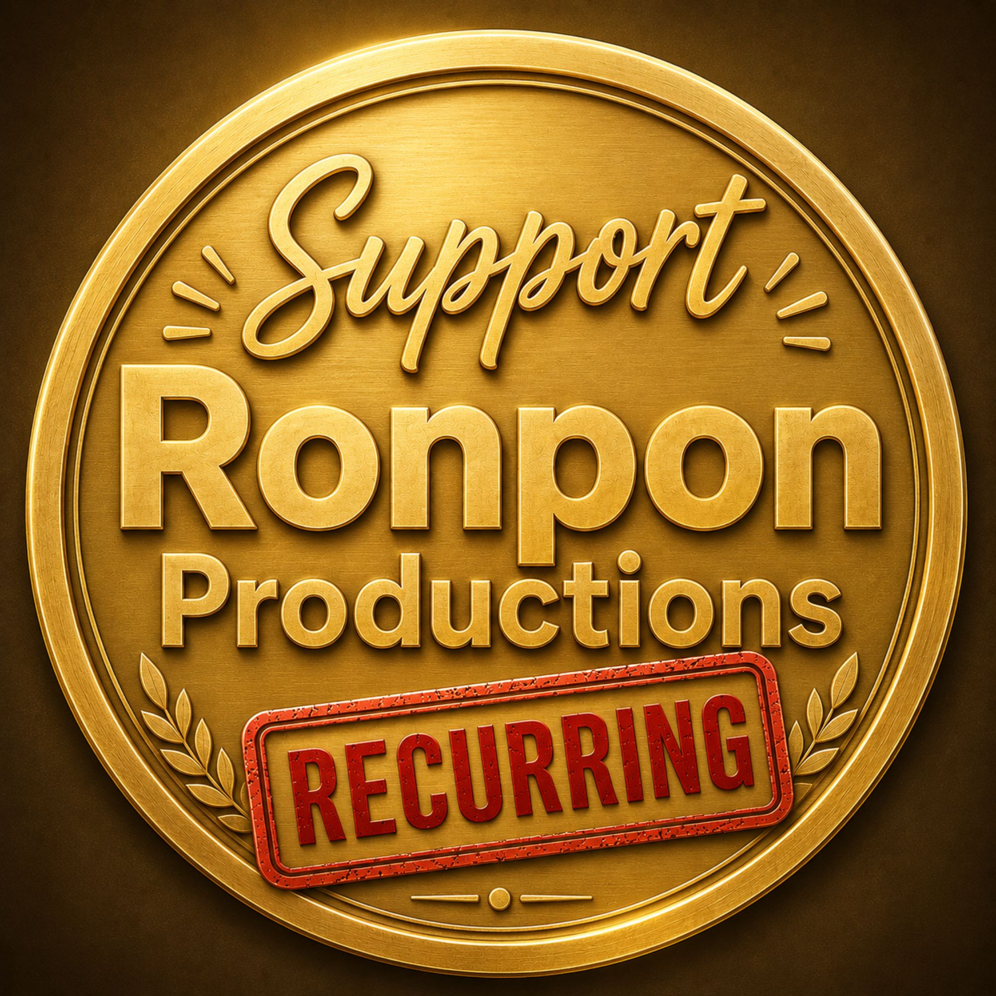 Support Ronpon Productions - Gold