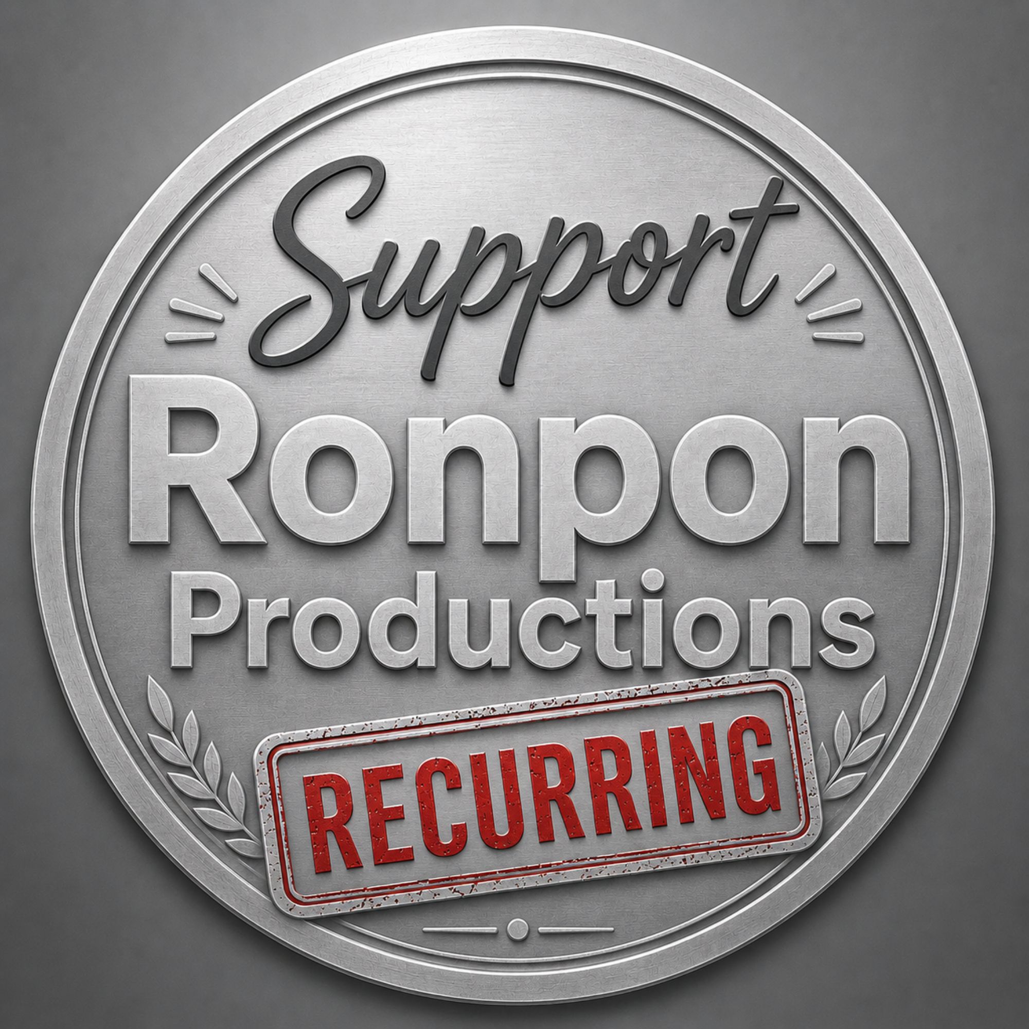 Support Ronpon Productions - Silver